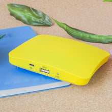 High quality portable solar mobile phone charger 5200mah Square Suckers Style Solar Charger Standard USB Solar Power Bank