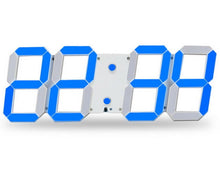 Large Digital 3D Led Wall Clock Modern Design Home Decor Duvar Saati Saat Alarms Temperature Date Countdown Timer Wall Watch