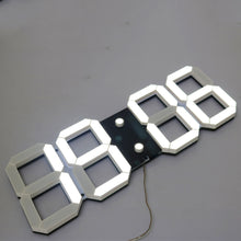Large Digital 3D Led Wall Clock Modern Design Home Decor Duvar Saati Saat Alarms Temperature Date Countdown Timer Wall Watch