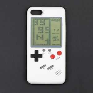 MLR GB Gameboy Tetris Phone Cases for iPhone X 6plus 6s 7 7plus 8 8plus Play Blokus Game Console Cover Protection Gift