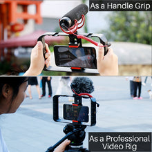 Ulanzi U-Rig Pro Smartphone Video Rig w 3 Shoe Mounts Filmmaking Case Handheld Phone Video Stabilizer Grip Tripod Mount Stand